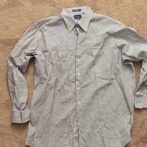 Men's stripe dress shirt